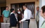 Magdala Children is operated by a religious organization, and the caretakers are nuns.  Here we are talking with the nun in charge.